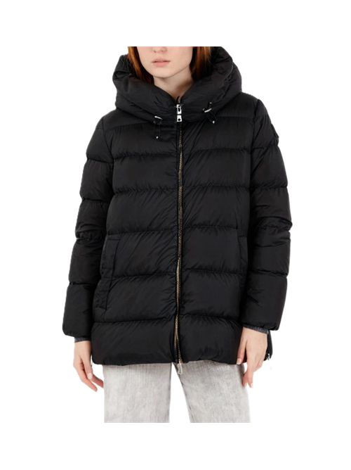 hooded down jacket add nero Add | 12AWH4438506­BLACK